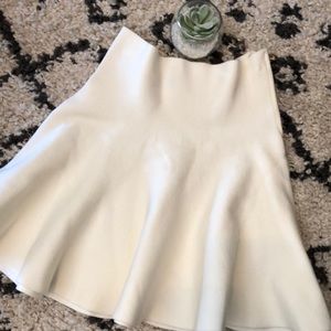 Off white mini skirt